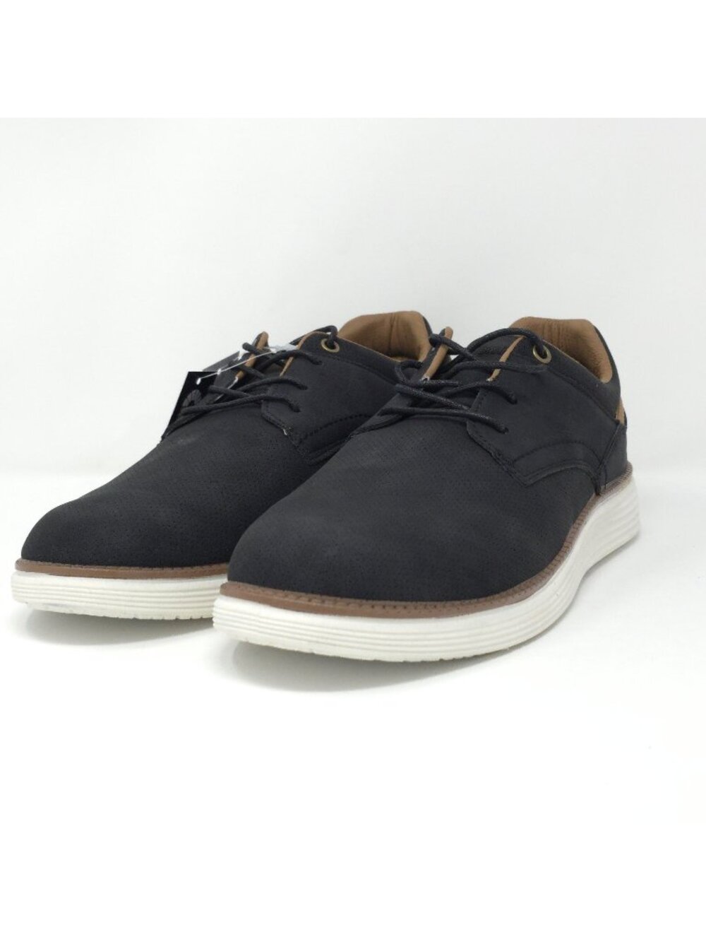 New Akademiks Dayton Black Oxford Dress Shoes Men’s 11 Comfort
